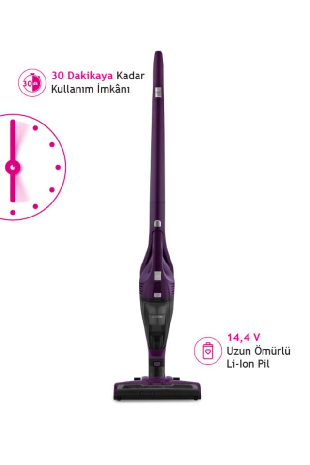 2-in-1 Vertical Rechargeable Vacuum Cleaner