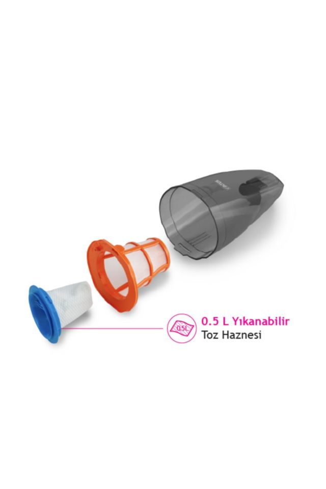 2-in-1 Vertical Rechargeable Vacuum Cleaner
