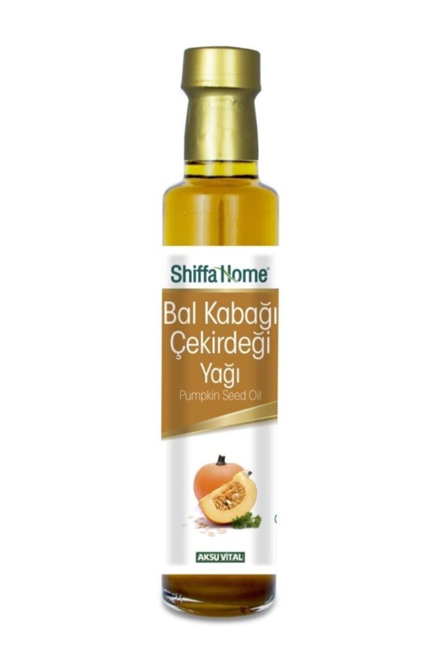 Bal Kabağı Çekirdeği Yağı 250 ml Cam Şişe Soğuk Pres Kabak Çekirdeği Yağı