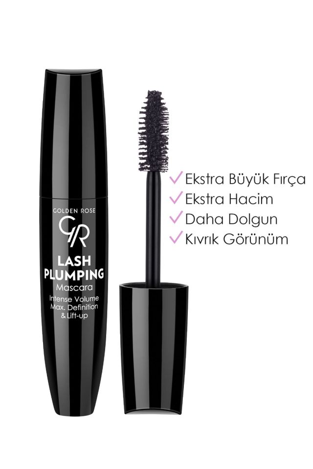 Hacim Kazandıran Siyah Mascara-lash Plumpıng Mascara