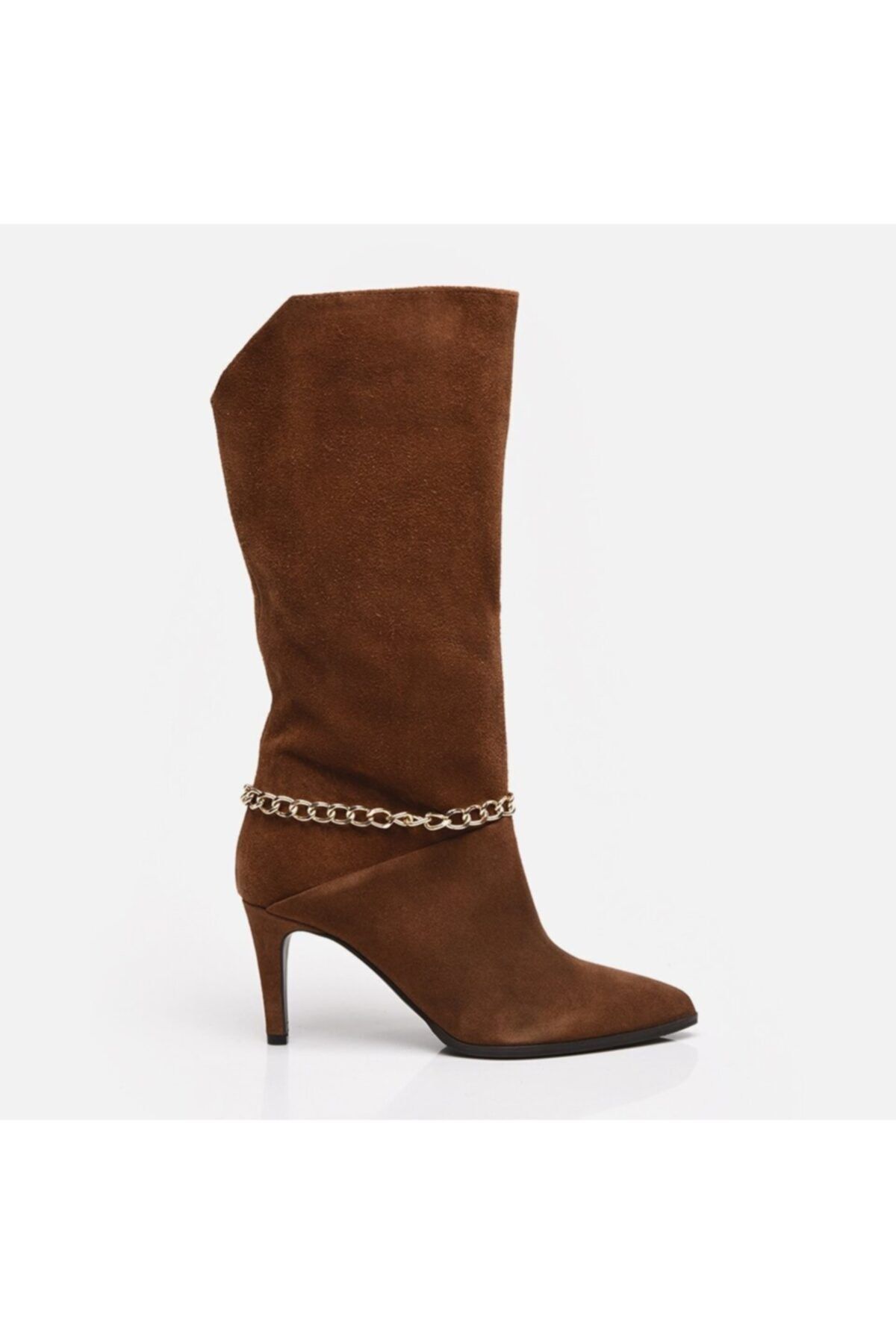 Genuine Leather Tobacco Women's Boots