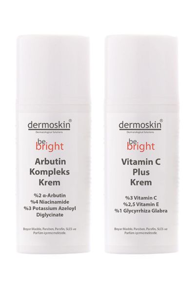 Be Bright Arbutin Kompleks Krem + Be Bright Vitamin C Plus Krem 2'li Avantaj Paket