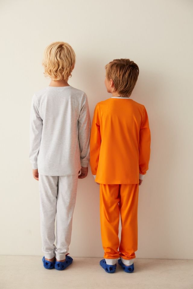 Multicolored Boys B. Book Tent Pajamas Set of 2
