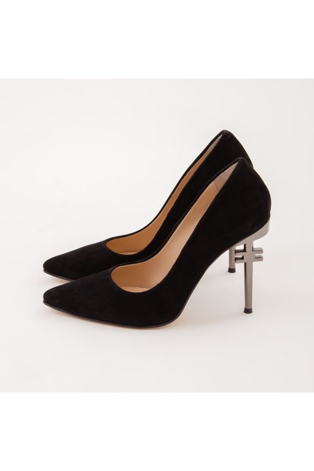 Kadın Derı Stiletto Ayakkabı