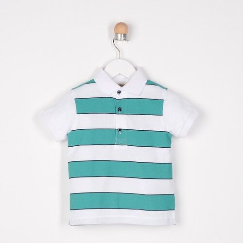 Erkek Bebek Yakalı T-Shirt