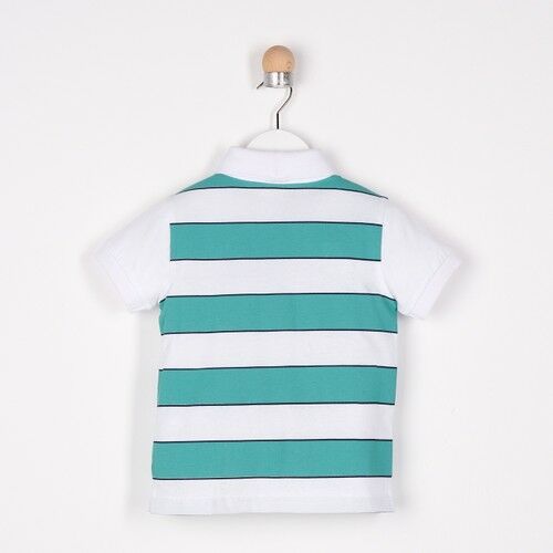 Erkek Bebek Yakalı T-Shirt
