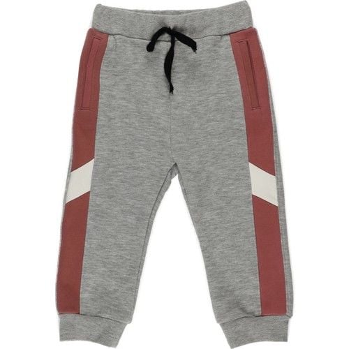 Baby Boy Stripe Detailed Sweatpants