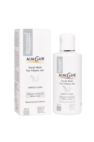 Acnegun Yüz Yıkama Jeli 200+200ml 2'li Avantaj Paket