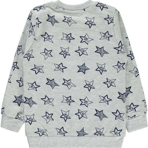 Erkek Çocuk Sweatshirt 2-5 Yaş Gri