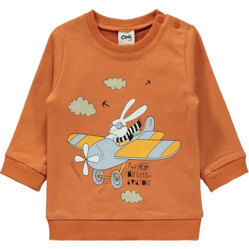 Erkek Bebek Takım 6-18 Ay Turuncu