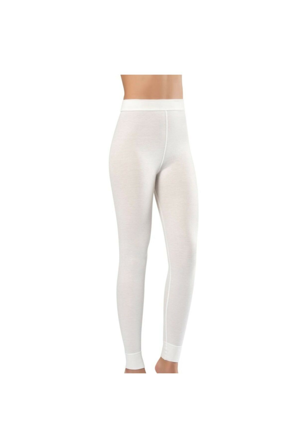 Women's White Thermal Tights (2345)