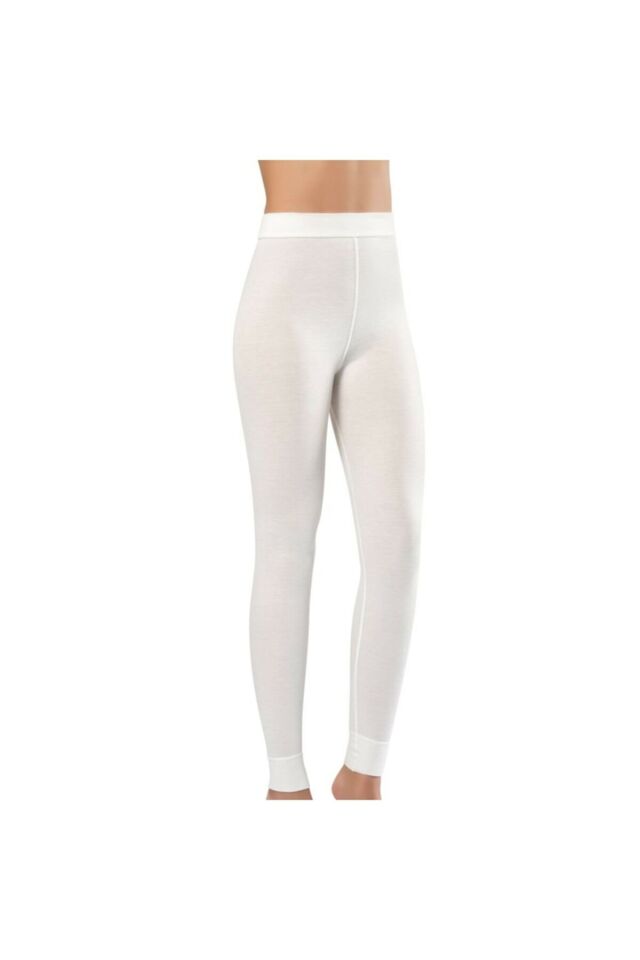 Women's White Thermal Tights (2345)
