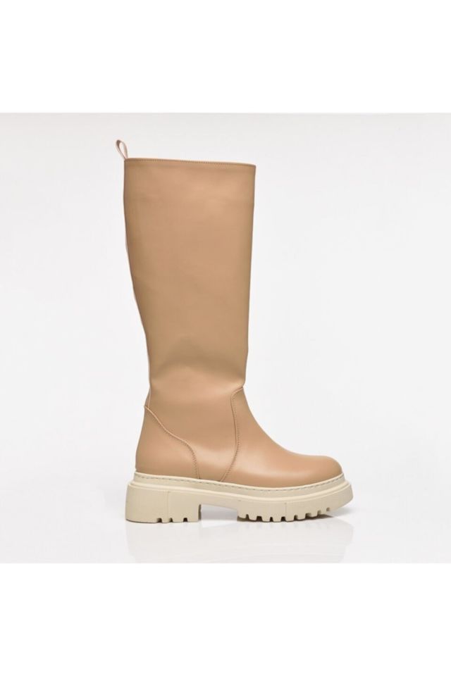 Beige Women's Boots