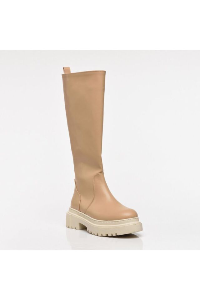 Beige Women's Boots