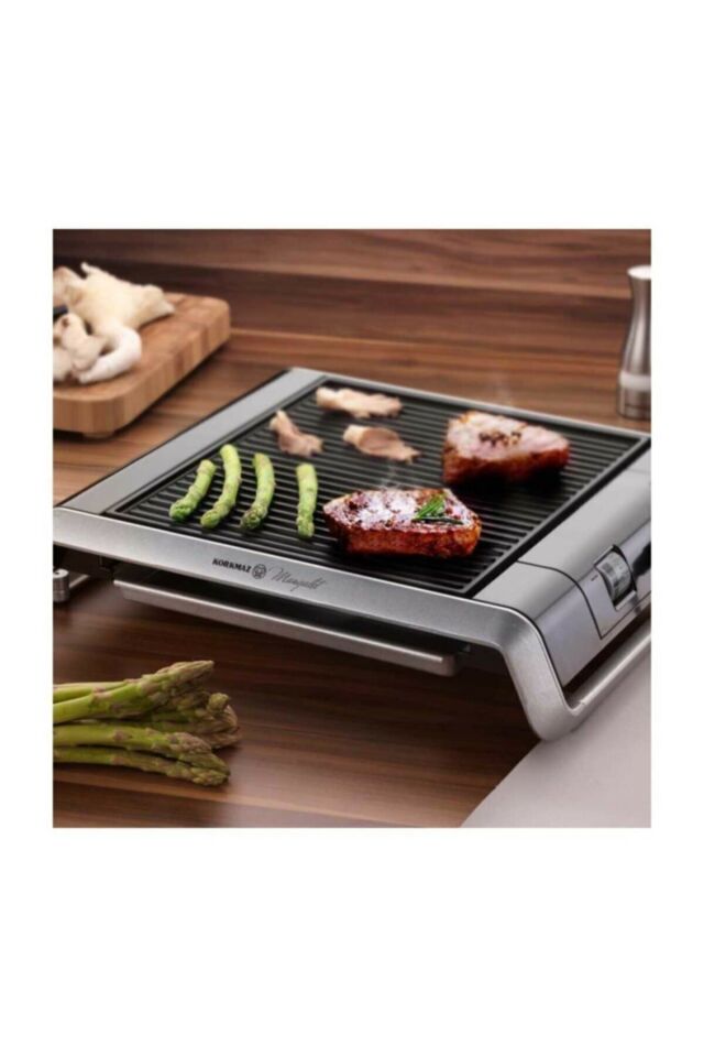 Mangalet Barbekü Granit Elektrikli Izgara
