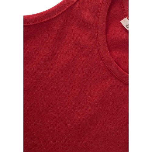 Zero Sleeve T-Shirt Age 1-8 Dark Coral