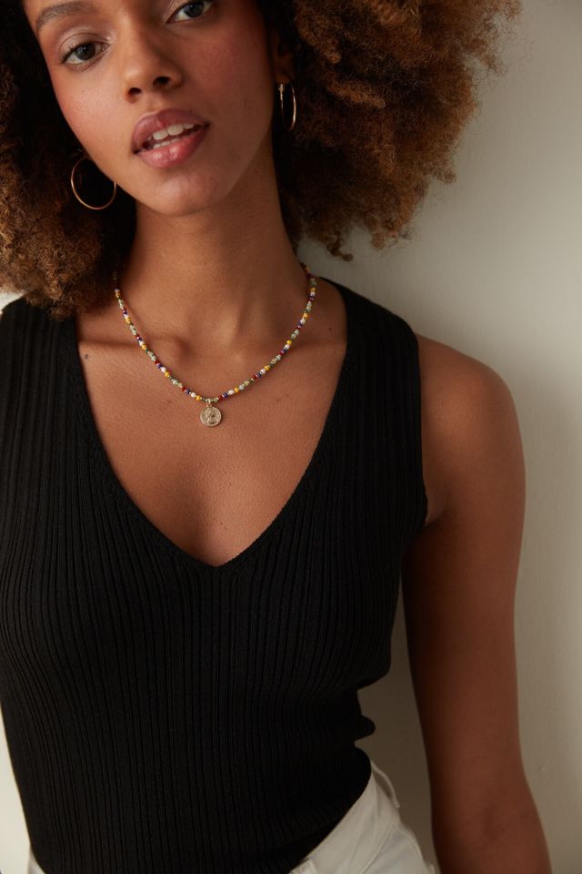 Neck Tricot Top