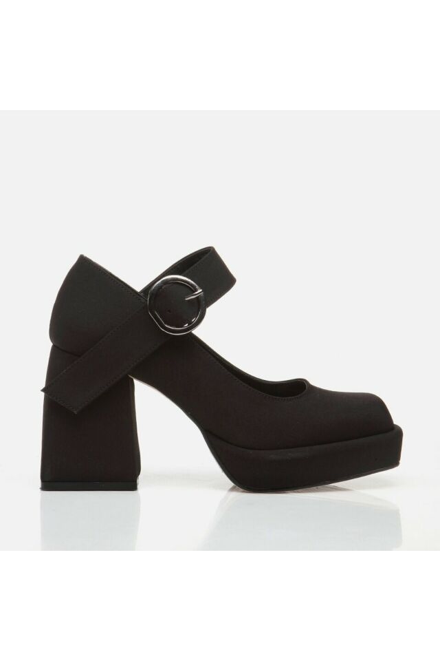 Black Women's Chunky Heels