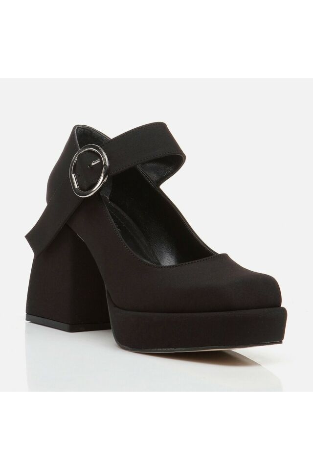 Black Women's Chunky Heels