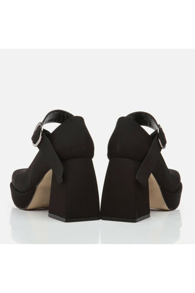 Black Women's Chunky Heels