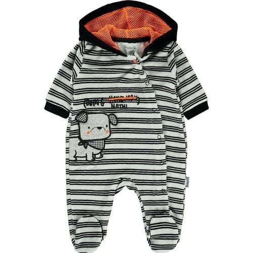 Miniworld Baby Boy Jumpsuit 0-9 Months Black