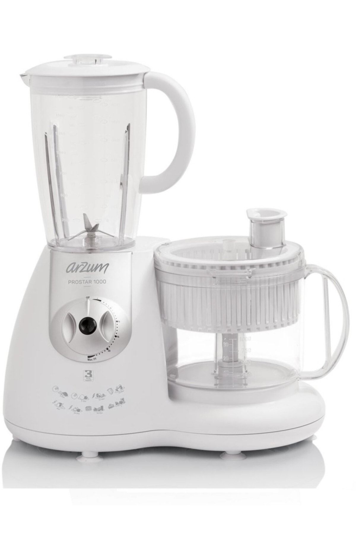 Gri Prostar1000 Mutfak Robotu