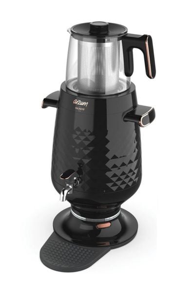 Arzum- Ar3083 Ehlikeyf 2200 W Cam Demlikli Semaver