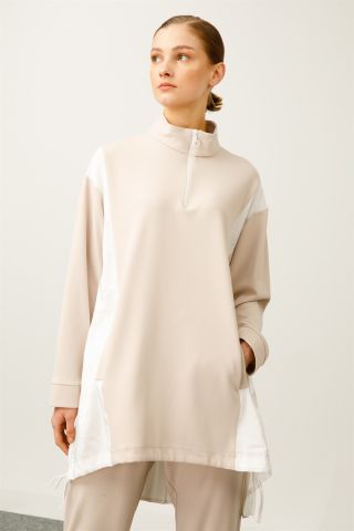 Ghisa Tunic Pants Set STONE