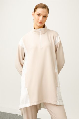 Ghisa Tunic Pants Set STONE