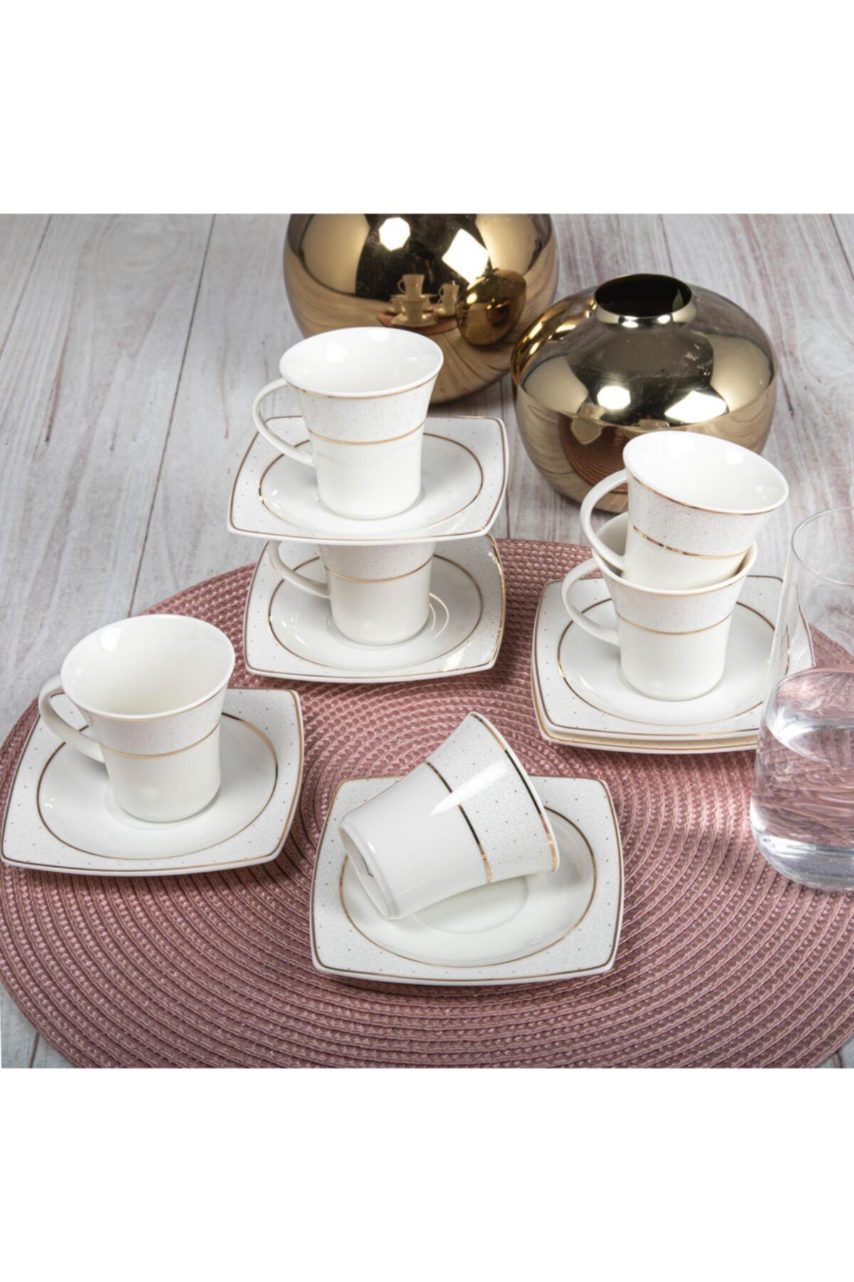 Güral Caroline Turkish Coffee Set 5113
