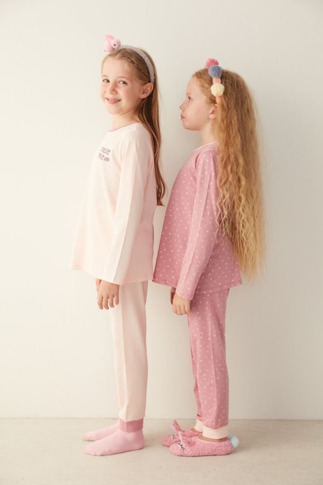 Çok Renkli Kız Çocuk G. Cutie Pie 2li Pijama Takımı