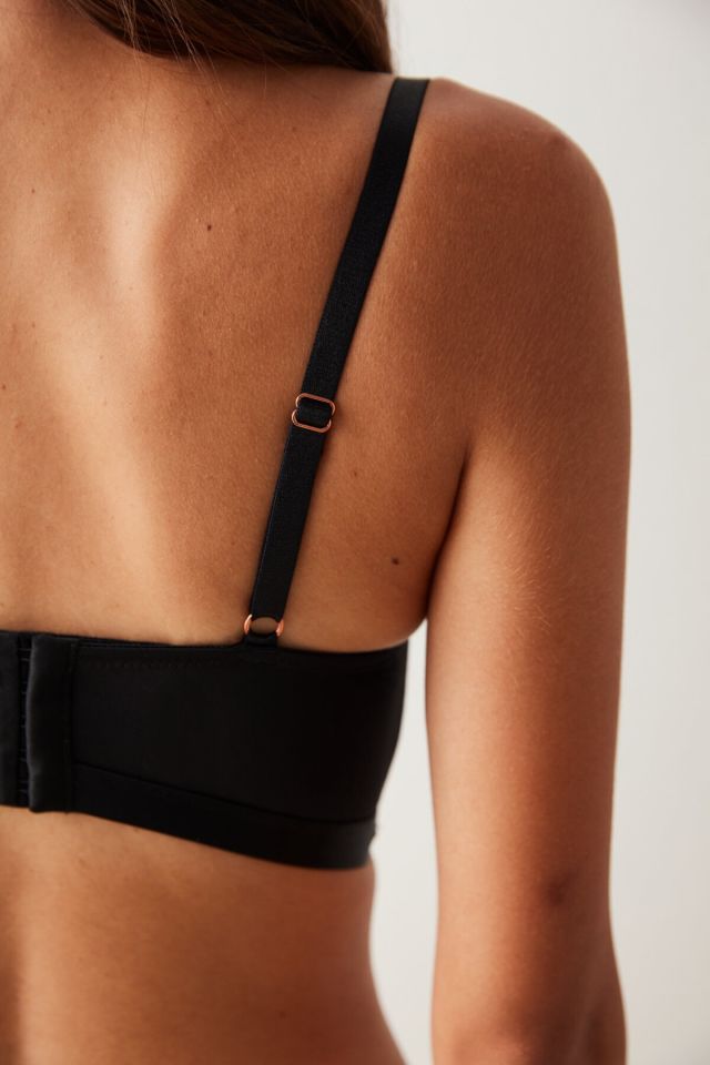 Black Push Up Delicious Underwire Bustier
