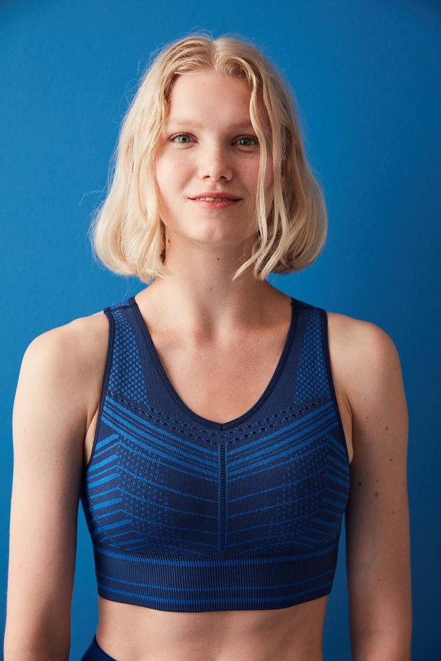 Geo Seamless Bra