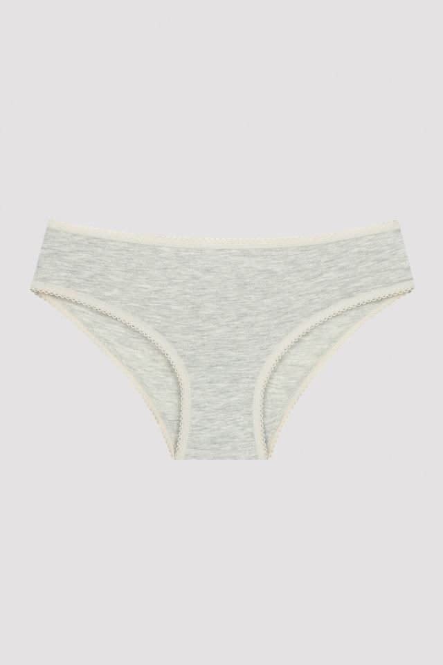 Kız Çocuk Soft Basic 3lü Slip Külot