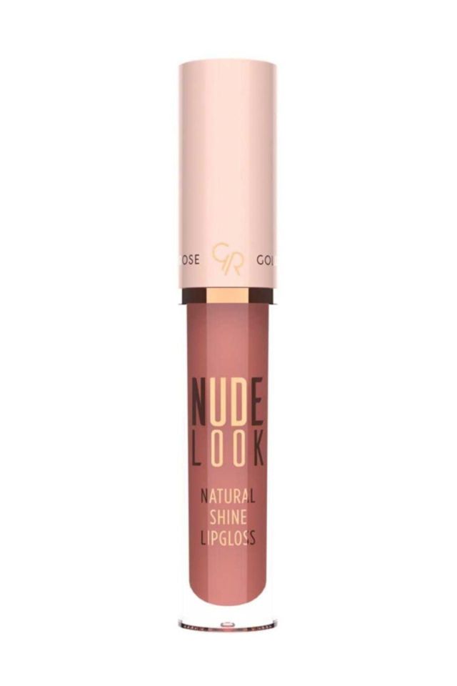 Doğal Işıltılı Dudak Parlatıcısı - Nude Look Natural Shine Lipgloss No:04 Peachy Nude