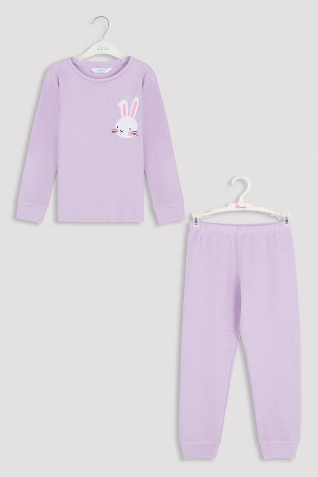 Girls Lila Pijama Takımı