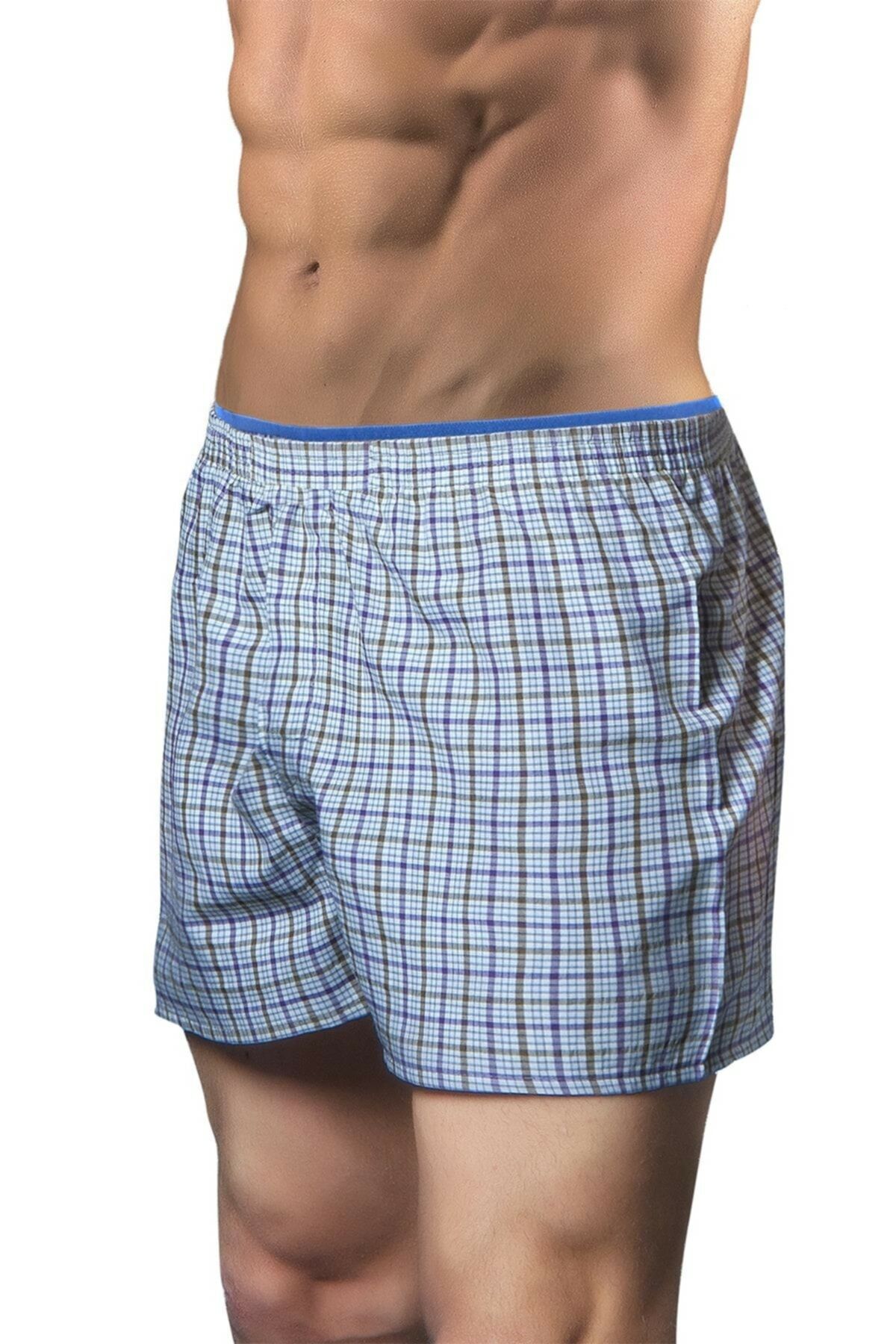 Large Size – Comfortable Fit Cotton Classic Men's Poplin Boxer