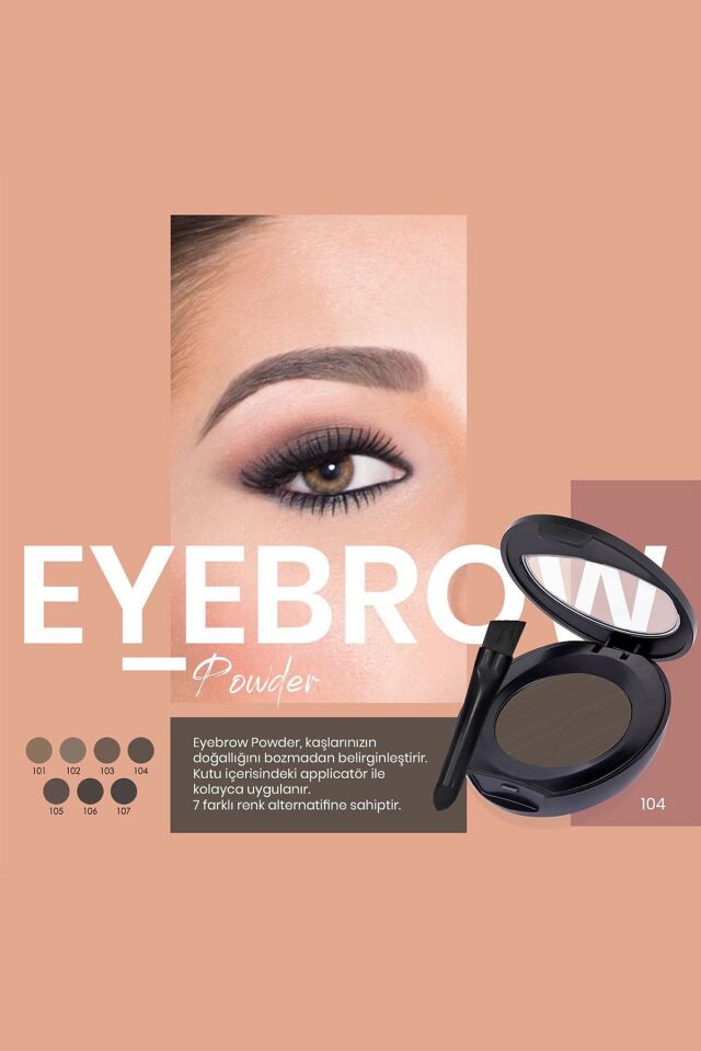 Kaş Farı - Eyebrow Powder No: 105