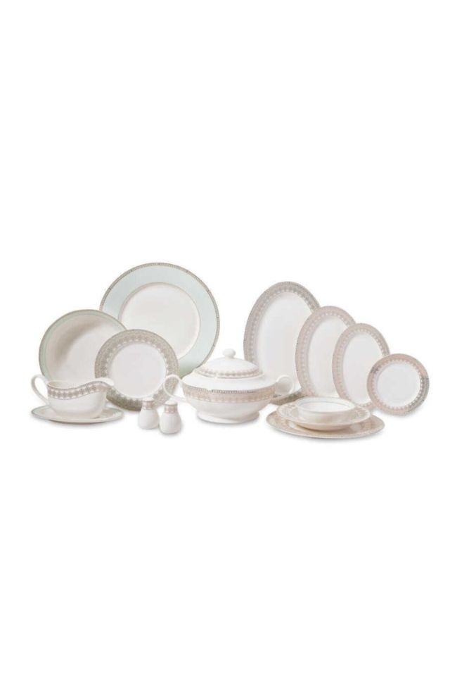 Imperial Collection 92 Pieces Round Dinnerware
