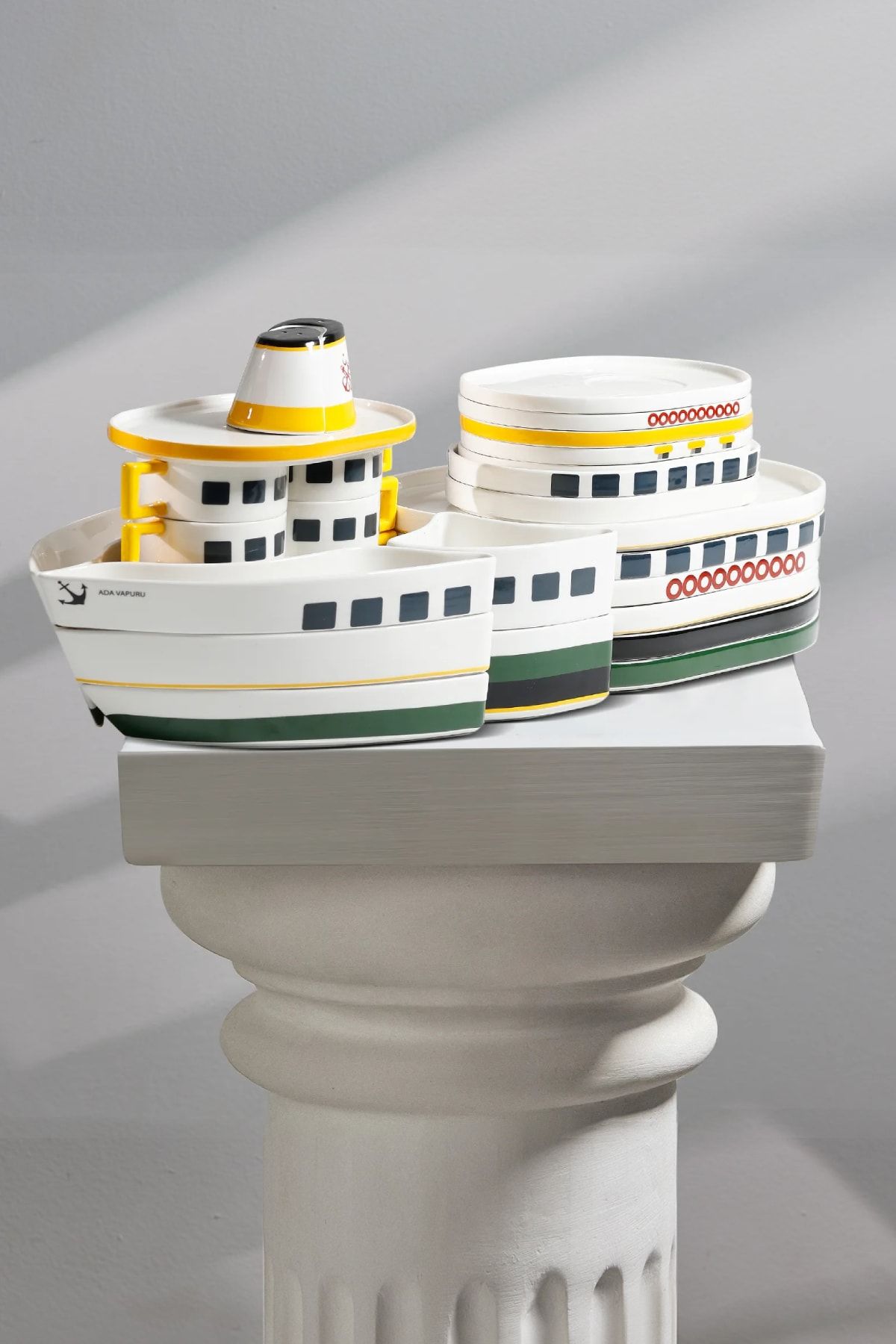 Karaca Home X Ist Collection Island Ferry 32 Pieces 6 Person Breakfast/Service Set